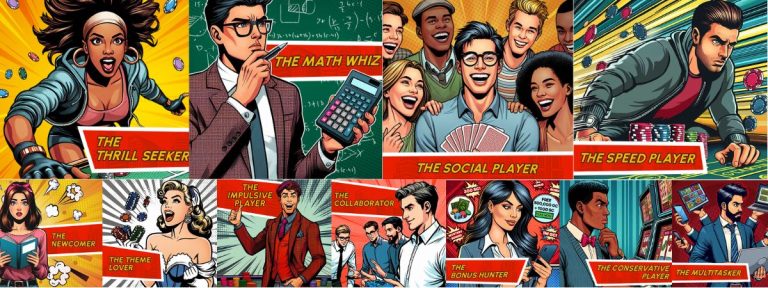 types of casino players