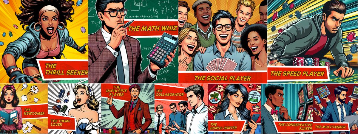 types of casino players