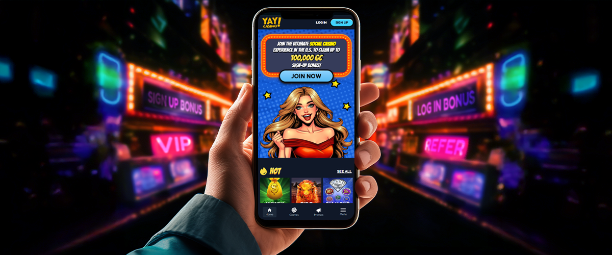 Yay Casino on mobile
