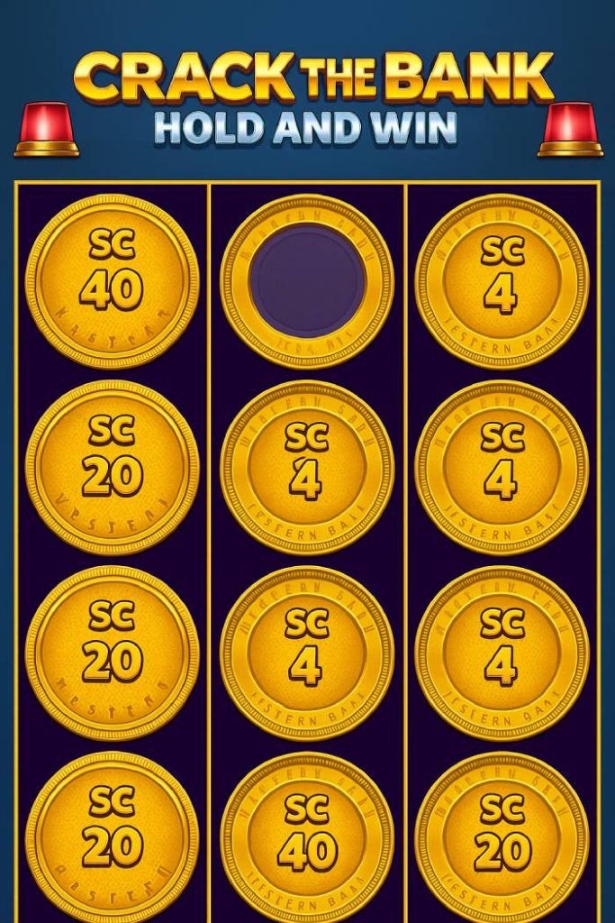 Crank the bank hold and win slot game