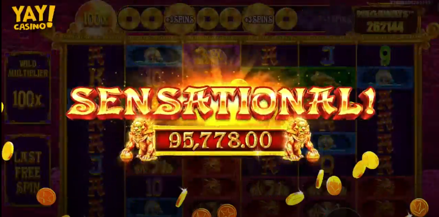 95K SC Win 5 lions megaways Yay Casino