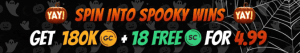Yay Casino Halloween Banner