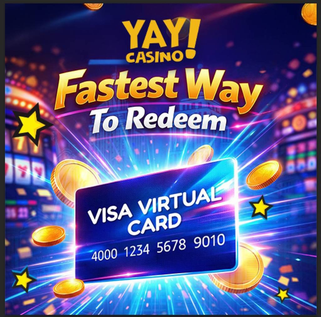 redeem with visa virtual card - Yay Casino